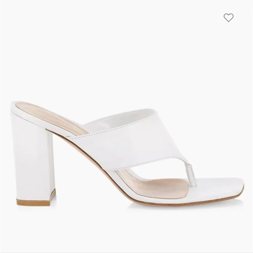 BRAND NEW DKNY BLOCK HEEL  THONG SANDAL